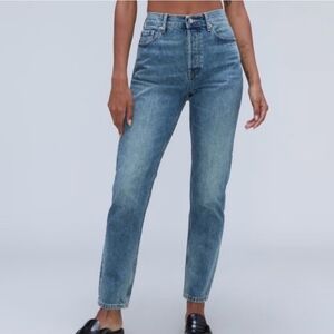 63. Everlane The ’90s High Rise Cheeky Jeans – Size 25 Regular – Preloved